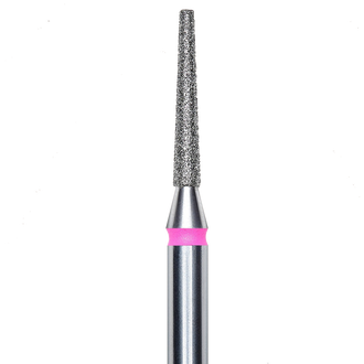 DIAMOND NAIL DRILL BIT, "FRUSTUM", RED, HEAD DIAMETER 1.8/8MM (FA70R018/8) - STALEKS™-1